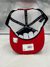 Load image into Gallery viewer, Collection of Buffalo Bills NFL '47 Brand Throwback Hitch Mesh Snapback Adjustable Hats in various angles, highlighting their design and versatility.