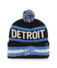 Load image into Gallery viewer, Detroit Lions NFL '47 Brand Winter Beanie Knit Ski Cap Hat - Stylish and warm Detroit Lions Beanie designed for fans of the NFL team.