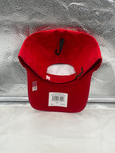 Load image into Gallery viewer, Nebraska Cornhuskers NCAA '47 Red Clean Up Adjustable Strapback Hat displayed on a plain background, showcasing its iconic team logo and adjustable strapback design.