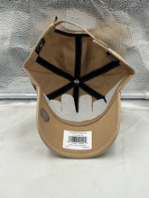 Load image into Gallery viewer, Comfortable New York Yankees MLB '47 Brand Khaki Clean Up Adjustable Strapback Hat featuring an adjustable strapback design for all head sizes, ideal for fans to display their team spirit.