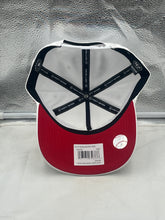 Load image into Gallery viewer, Close-up view of Philadelphia Phillies MLB '47 White Script Hitch Rope Adjustable Snapback Hat showcasing adjustable snapback feature.