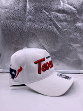 Load image into Gallery viewer, Houston Texans NFL '47 White Script Hitch Snapback Adjustable Hat - Casey's Sports Store