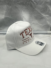 Load image into Gallery viewer, Texas Longhorns NCAA '47 Brand White Hitch Adjustable Snapback Hat - Casey's Sports Store