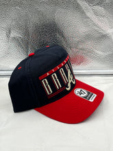 Load image into Gallery viewer, Atlanta Braves MLB '47 Brand Navy Two Tone Hitch Adjustable Snapback Hat - Casey's Sports Store