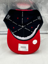 Load image into Gallery viewer, Atlanta Braves MLB '47 Brand Navy Two Tone Hitch Adjustable Snapback Hat - Casey's Sports Store