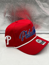 Load image into Gallery viewer, Philadelphia Phillies MLB '47 Red Script Hitch Rope Adjustable Snapback Hat - Casey's Sports Store