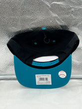 Load image into Gallery viewer, Miami Marlins Throwback MLB '47 Black Two Tone Hitch Adjustable Snapback Hat - Casey's Sports Store