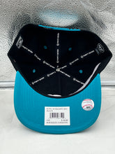 Load image into Gallery viewer, Miami Marlins Throwback MLB '47 Black Two Tone Hitch Adjustable Snapback Hat - Casey's Sports Store