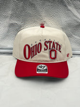 Load image into Gallery viewer, Ohio State Buckeyes NCAA '47 Brand Natural Wave Two Tone Hitch Adjustable Hat - Casey's Sports Store