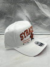 Load image into Gallery viewer, Syracuse Orange NCAA '47 Brand White Hitch Roscoe Adjustable Snapback Hat - Casey's Sports Store