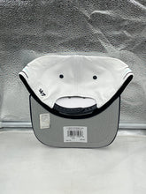 Load image into Gallery viewer, Seattle Kraken NHL '47 Brand White Diamond Hitch Adjustable Snapback Hat side view highlighting the adjustable strap.