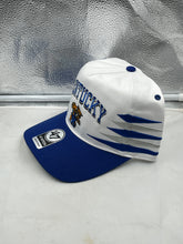 Load image into Gallery viewer, Kentucky Wildcats NCAA '47 Brand White Diamond Hitch Snapback Adjustable Hat - front view showcasing its design and logo.