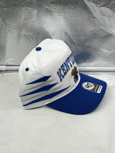 Load image into Gallery viewer, Kentucky Wildcats NCAA '47 Brand White Diamond Hitch Snapback Adjustable Hat - back view displaying the '47 brand logo and adjustable strap.
