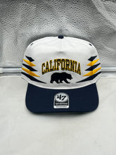 Load image into Gallery viewer, California Golden Bears NCAA '47 White Diamond Hitch Snapback Adjustable Hat - Adjustable cap featuring white design, perfect for fans and players.