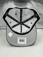 Load image into Gallery viewer, Baltimore Orioles MLB '47 Brand White Diamond Hitch Adjustable Snapback Hat - back view revealing size adjustment features.