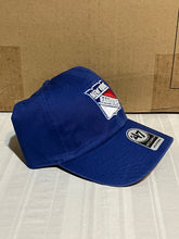 Load image into Gallery viewer, New York Rangers NHL '47 Brand Clean Up Blue Adjustable Hat - Casey's Sports Store