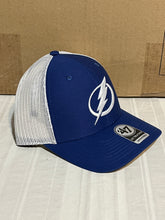 Load image into Gallery viewer, Tampa Bay Lightning NHL '47 Brand Trucker Blue Adjustable Mesh Hat - Casey's Sports Store