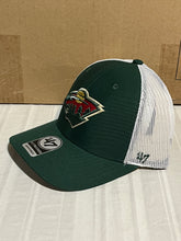Load image into Gallery viewer, Minnesota Wild NHL '47 Brand Trucker Green Adjustable Mesh Hat - Casey's Sports Store