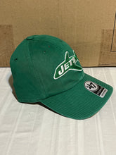 Load image into Gallery viewer, New York Jets NFL '47 Brand Throwback Green Clean Up Adjustable Strapback Hat - Casey's Sports Store