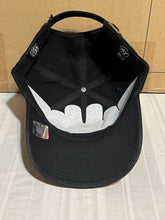 Load image into Gallery viewer, Las Vegas Raiders NFL '47 Brand Throwback Black Clean Up Adjustable Hat - Casey's Sports Store