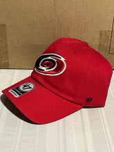 Load image into Gallery viewer, Carolina Hurricanes NHL '47 Brand Clean Up Red Adjustable Hat - Casey's Sports Store