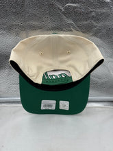Load image into Gallery viewer, Side view of the Philadelphia Eagles NFL '47 Throwback Natural TT Hitch Snapback Adjustable Hat highlighting the classic look and vibrant team graphics.