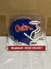 Load image into Gallery viewer, Florida Gators NCAA Riddell Speed Blue Alternate Mini Helmet - Casey's Sports Store