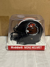Load image into Gallery viewer, Oregon State Beavers NCAA Riddell Speed Black Throwback Alternate Mini Helmet - Casey's Sports Store