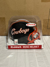 Load image into Gallery viewer, Oklahoma State Cowboys NCAA Riddell Speed Black Script Alternate Mini Helmet - Casey's Sports Store