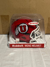 Load image into Gallery viewer, Utah Utes NCAA Riddell Speed Red Mini Helmet - Casey's Sports Store