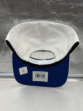 Load image into Gallery viewer, Side view of New England Patriots NFL '47 Throwback White Hitch Rope Snapback Adjustable Hat highlighting the iconic logo - a must-have New England Patriots hat.