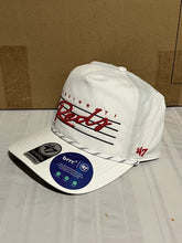 Load image into Gallery viewer, Cincinnati Reds MLB '47 Brand White Script Hitch Rope Adjustable Snapback Hat - Casey's Sports Store