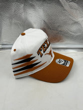 Load image into Gallery viewer, Texas Longhorns NCAA '47 Brand White Diamond Hitch Snapback Adjustable Hat showcasing the iconic Longhorns logo and stylish white diamond pattern.