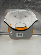 Load image into Gallery viewer, Tennessee Volunteers NCAA '47 Brand White Diamond Hitch Snapback Adjustable Hat styled on a model, displaying versatility and team spirit for both men and women.