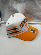 Load image into Gallery viewer, Tennessee Volunteers NCAA '47 Brand White Diamond Hitch Snapback Adjustable Hat showcasing the iconic Volunteers logo on a clean white design, perfect for fans.