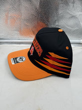Load image into Gallery viewer, Close-up view of the Tampa Bay Buccaneers NFL '47 Brand Black Diamond Hitch Snapback Adjustable Hat showcasing its durable fabric and adjustable snapback closure.