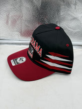 Load image into Gallery viewer, Front view of the Alabama Crimson Tide hat, a stylish '47 Brand Black Diamond Hitch Snapback, perfect for game days.