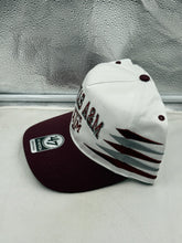 Load image into Gallery viewer, Close-up view of the Texas A&M Aggies NCAA '47 Brand White Diamond Hitch Snapback Adjustable Hat highlighting the iconic '47 Brand logo.