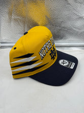 Load image into Gallery viewer, Notre Dame Fighting Irish NCAA '47 Gold Diamond Hitch Snapback Adjustable Hat showcasing its stylish diamond stitch design and adjustable snapback for a customizable fit.