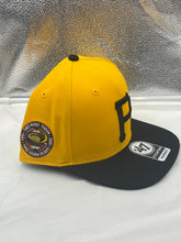 Load image into Gallery viewer, Pittsburgh Pirates MLB '47 Brand Gold Two Tone Captain Adjustable Snapback Hat - Casey's Sports Store