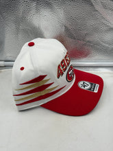 Load image into Gallery viewer, San Francisco 49ers NFL '47 Brand White TT Diamond Hitch Snapback Adjustable Hat showcasing high-quality fabric and the prominent 49ers logo, perfect for game-day and casual wear.