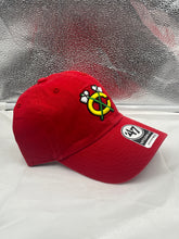 Load image into Gallery viewer, Chicago Blackhawks NHL '47 Brand Clean Up Red Adjustable Hat - Casey's Sports Store