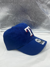 Load image into Gallery viewer, Texas Rangers MLB '47 Brand Blue Clean Up Adjustable Hat - Casey's Sports Store
