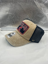 Load image into Gallery viewer, Cleveland Guardians Throwback MLB '47 Brand Khaki Mesh Clean Up Adjustable Hat - Casey's Sports Store