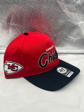 Load image into Gallery viewer, Kansas City Chiefs NFL '47 Brand Red Two Tone Script Hitch Adjustable Hat - Casey's Sports Store