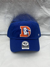 Load image into Gallery viewer, Denver Broncos NFL '47 Brand Throwback Blue Clean Up Adjustable Hat - Casey's Sports Store