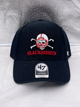Load image into Gallery viewer, Nebraska Cornhuskers Blackshirts NCAA '47 Brand Throwback MVP Adjustable Hat - Casey's Sports Store