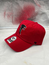 Load image into Gallery viewer, Atlanta Falcons NFL '47 Brand Throwback Red Clean Up Adjustable Hat - Casey's Sports Store