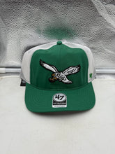 Load image into Gallery viewer, Philadelphia Eagles NFL '47 Brand Throwback Green Trucker Adjustable Hat
