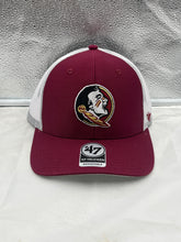 Load image into Gallery viewer, Florida State Seminoles FSU NCAA '47 Brand Trucker Mesh Adjustable Snapback Hat - Casey's Sports Store